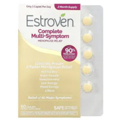Комплекс при менопаузі, Estroven Complete Multi Symptom Menopause Relief, 60 каплет