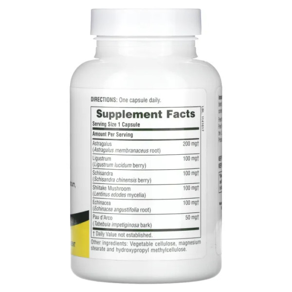 Імуностимулятор (Immune Action), Nature's Plus, 120 капсул