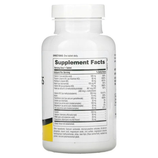 Мега-Стрес, комплекс, Mega-Stress, Nature's Plus, 90 таблеток