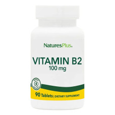 Вітамін B2 100 мг, Nature's Plus Vitamin B-2, 90 таблеток