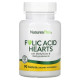 Фолиевая кислота, Folic Acid Hearts, Nature's Plus, для сердца, 400 мкг, 90 таблеток