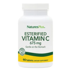 Витамин C эстерифицированный 675 мг, Nature's Plus Esterified Vitamin C, 90 таблеток