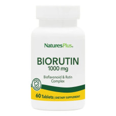 Рутин 1000 мг, Nature's Plus Biorutin, 60 таблеток