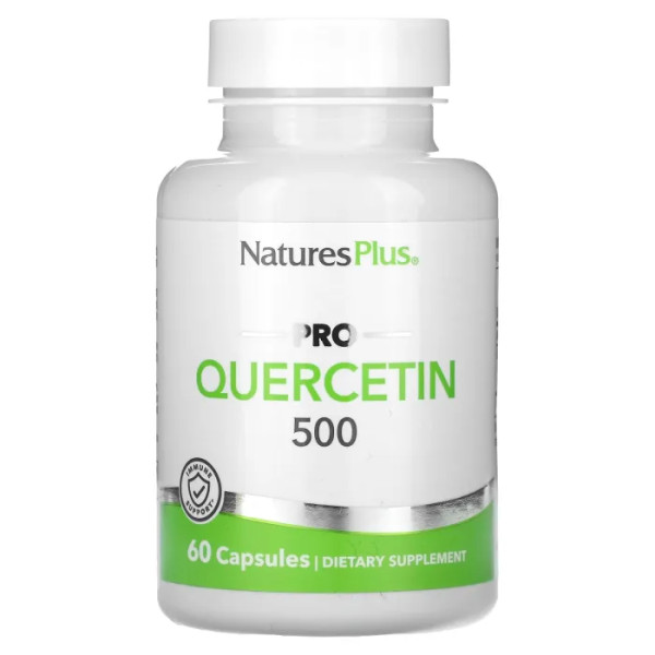 Кверцетин Pro, Quercetin, NaturesPlus, 500 мг, 60 капсул