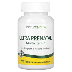 Мультивітаміни для вагітних, NaturesPlus Ultra Prenatal Multivitamin, 90 таблеток
