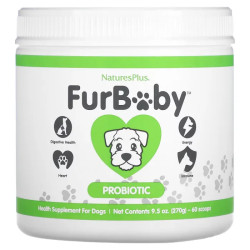 Пробіотики для собак, NaturesPlus FurBaby, 270 г