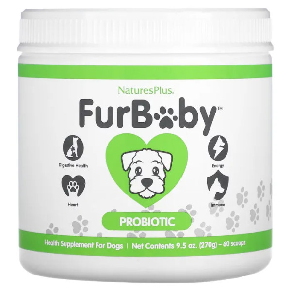 Пробіотики для собак, FurBaby, NaturesPlus, 270 г