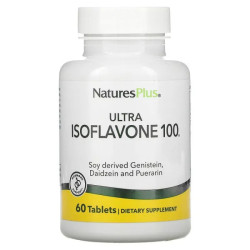 Соєві ізофлавони 100 мг, Nature's Plus Ultra Isoflavone, 60 таблеток
