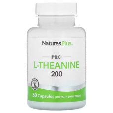L-теанін Pro 200 200 мг, Nature's Plus Pro L-Theanine, 60 капсул