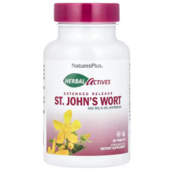 Зверобой, Nature's Plus St. John's Wort, 450 мг, 60 таблеток