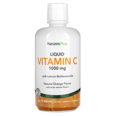 Вітамін С рідкий (апельсин), Nature's Plus Liquid Vitamin C, 1000 мг, 887,10 мл