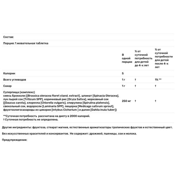 Суперфуд для детей, Kid Greenz, Nature's Plus, Animal Parade, вкус тропических фруктов, 90 жевательных таблеток в форме животных