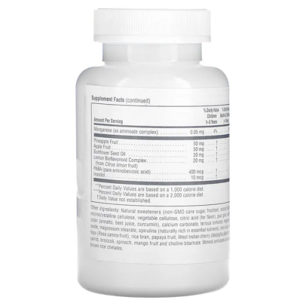 Вітаміни для дітей, Children's Multi-Vitamin, Nature's Plus, Animal Parade, смак апельсина, 180 тварин