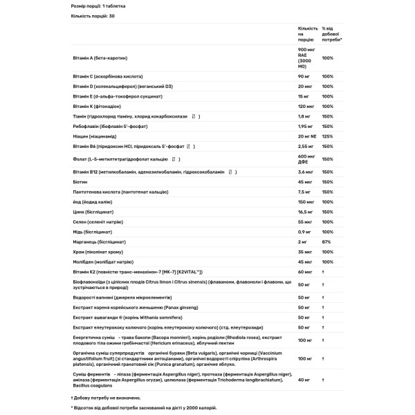 Мультивітаміни для чоловіків, His Journey, Once Daily Multi, NaturesPlus, 30 таблеток