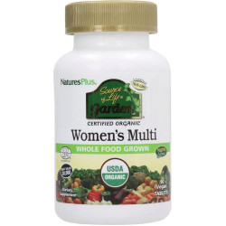 Мультивітаміни для жінок, Nature's Plus Source of Life Garden Women's Multi, 90 таблеток