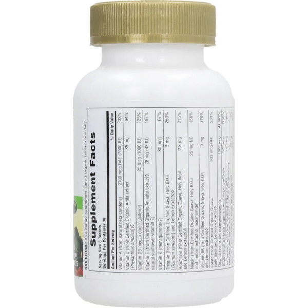 Мультивітаміни для жінок, Women's Multi, Nature's Plus, Source of Life Garden, 90 таблеток