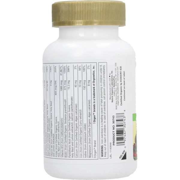 Мультивітаміни для жінок, Women's Multi, Nature's Plus, Source of Life Garden, 90 таблеток