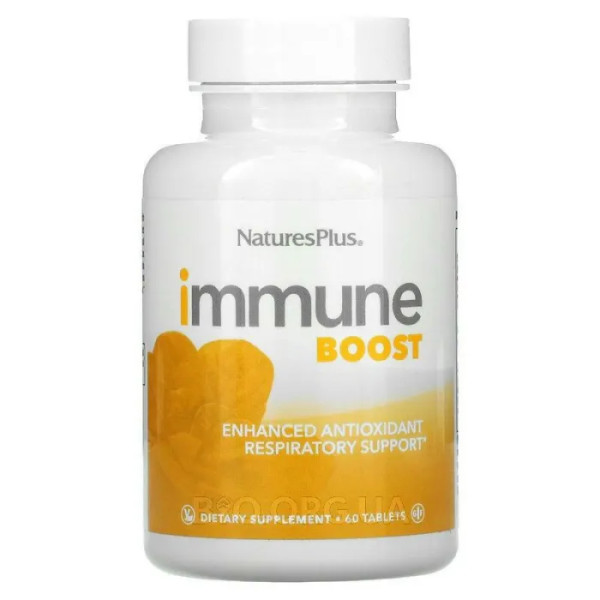 Посилення імунітету, Immune Boost, Nature's Plus, 60 таблеток