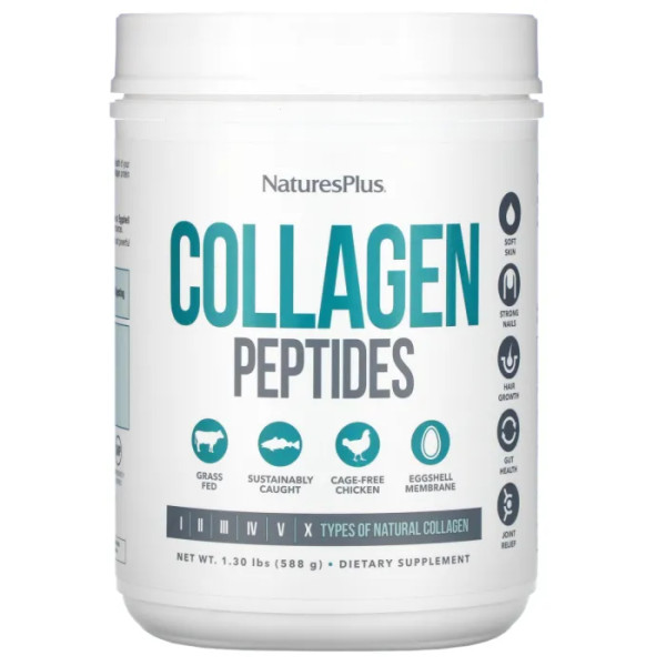 Колагенові пептиди, Collagen Peptides, Nature's Plus, 588 г