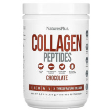 Колагенові пептиди, смак шоколад, NaturesPlus Collagen Peptides, 378 г