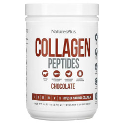 Колагенові пептиди, смак шоколад, NaturesPlus Collagen Peptides, 378 г