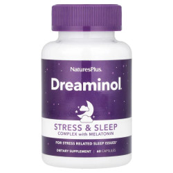 Комплекс от стресса и для сна, NaturesPlus Stress & Sleep Complex Dreaminol, 60 капсул