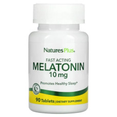 Мелатонін 10 мг, Nature's Plus Melatonin, 90 таблеток