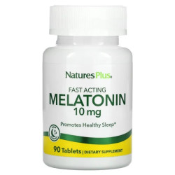 Мелатонін 10 мг, Nature's Plus Melatonin, 90 таблеток