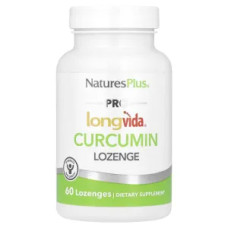 Куркумін льодяники, NaturesPlus Pro Longvida Curcumin Lozenge, 60 льодяників
