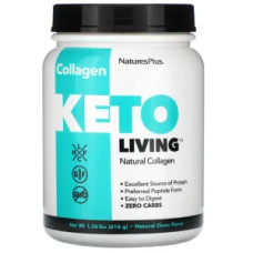 Колаген натуральний кето, Keto Living Natural Collagen Nature's Plus, 616 г