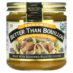 Основа для курячого бульйону органічна, Better Than Bouillon Organic Roasted Chicken Base, 227 г