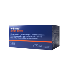 Вітаміни для підлітків, Orthomol Junior C Plus, 30 гранул