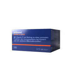 Вітаміни для дітей, Orthomol Junior C Plus, смак лісових ягід, 30 днів (90 жувальних пастилок)