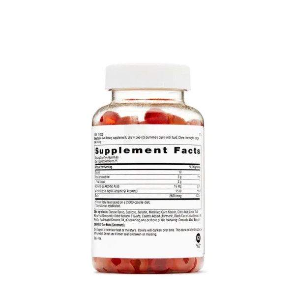 Формула для шкіри, волосся і нігтів, Hair, Skin & Nails Gummy, GNC, для жінок, тропічні фрукти, 150 жувальних цукерок