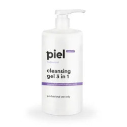 Очищаючий гель для зняття макіяжу, Cleansing gel 3 in 1 Piel Cosmetics, 750 мл