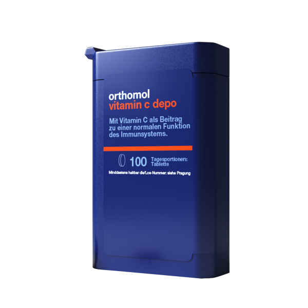 Вітамін С, Vitamin C Depo, Orthomol, 100 таблеток