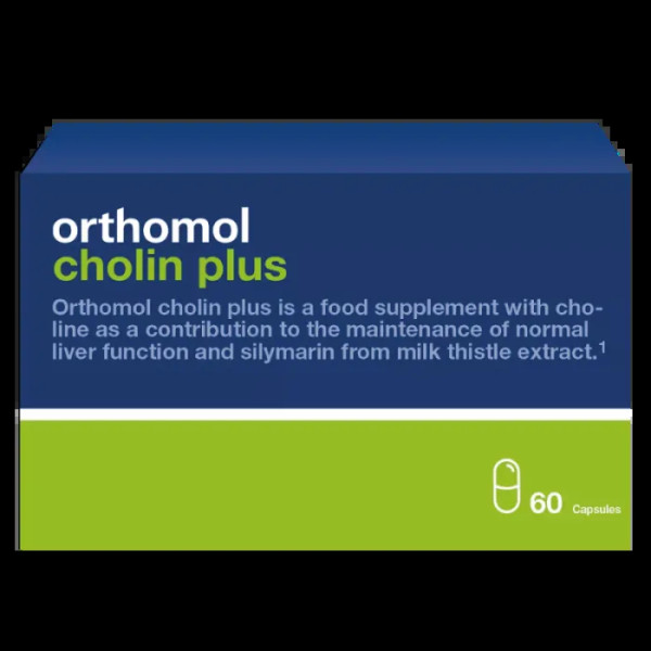 Холін, Cholin Plus, Orthomol, 60 капсул
