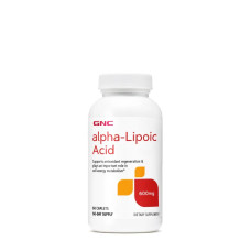 Альфа-ліпоєва кислота 600 мг, GNC Alpha-Lipoic Acid, 60 капсул