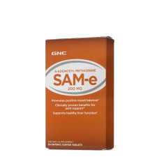 SAMe 200 мг ентеросолюбильні таблетки, GNC SAMe, 30 таблеток