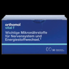 Вітаміни для жінок, Orthomol Vital F, 90 капсул + 150 таблеток