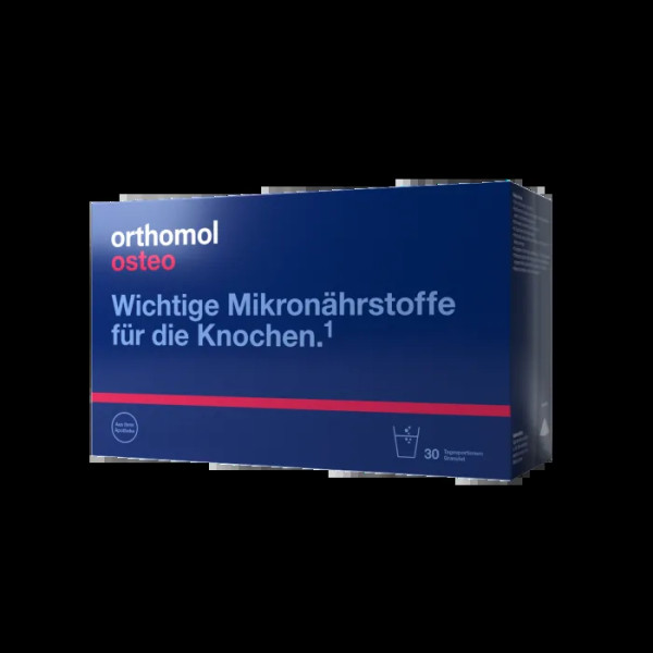 Вітаміни при остеопорозі, Osteo, Orthomol, 30 порошків