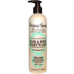 Дитячий заспокійливий шампунь, Original Sprout Inc Hair & Body Babywash, 354 мл.
