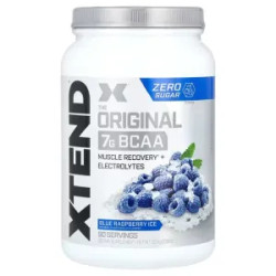 BCAA 7 г з електролітами смак блакитна малина, XTend Scivation The Original 7G BCAA, 1,22 кг