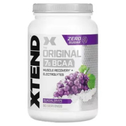 BCAA 7 г с электролитами вкус синий виноград, XTend Scivation The Original 7G BCAA, 1,17 кг