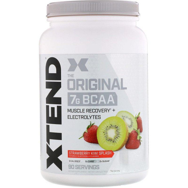 BCAA, The Original 7G BCAA, XTend, Scivation, полуниця і ківі, 1.26 кг