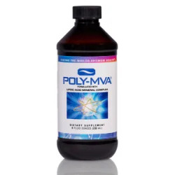Альфа-липоевая кислота с минералами, Lipoic Acid Mineral Complex Poly-MVA, 236 мл