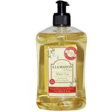 Рідке мило для тіла та рук A La Maison de Provence Hand & Body Liquid Soap, білий чай, 500 мл.