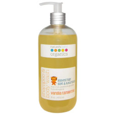 Дитячий шампунь-піна (ваніль і мандарин), Nature's Baby Organics Shampoo & Body Wash, 473 мл.