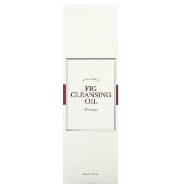 Олія для обличчя гідрофільна, Fig Cleansing Oil, I'm From, з екстрактом інжиру, 200 мл