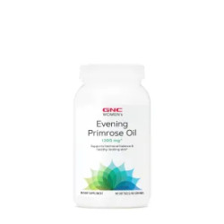 Масло вечерней примулы 1300 мг, Women's Evening Primrose Oil GNC, 90 гелевых капсул, для женщин